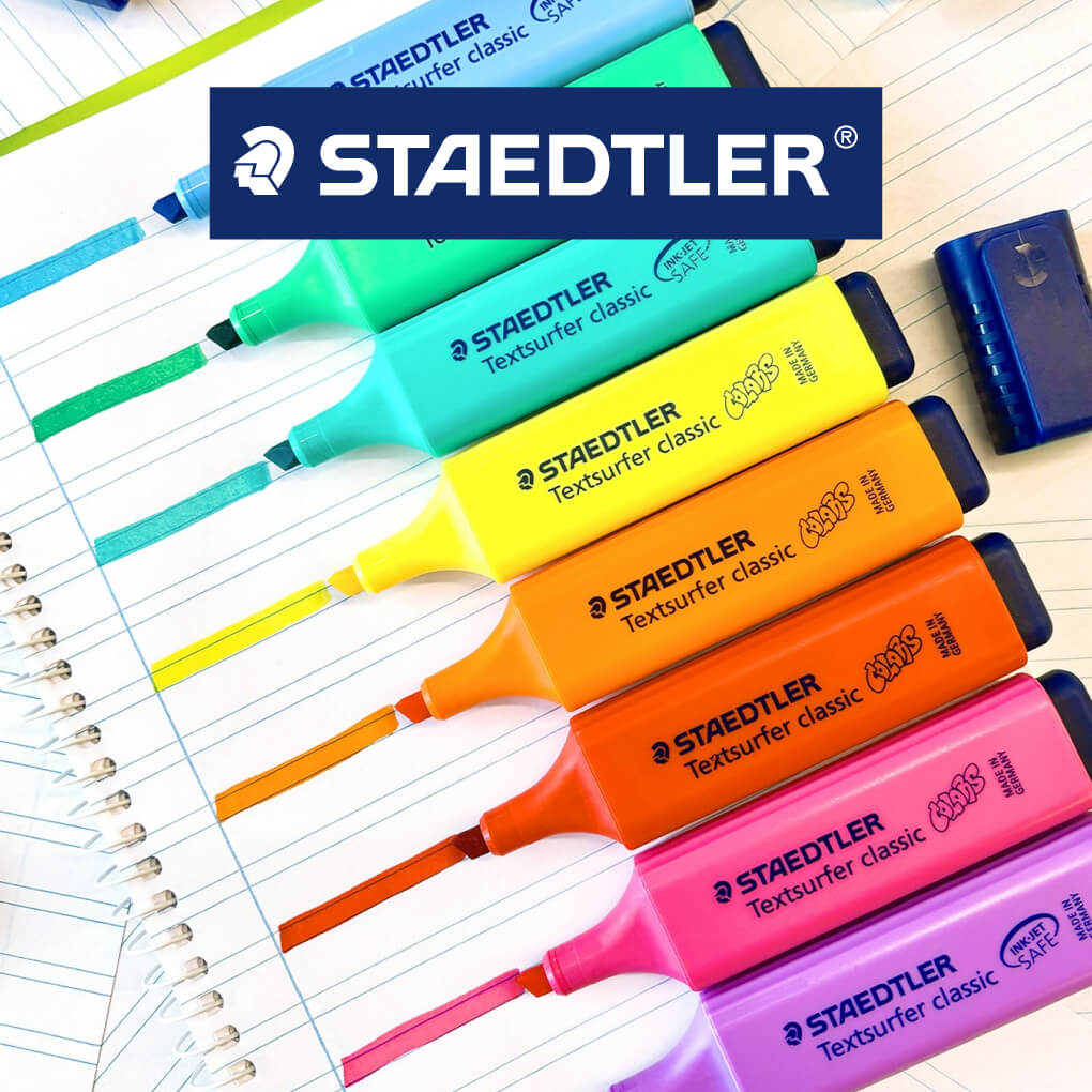Sublinhadores coloridos Staedtler